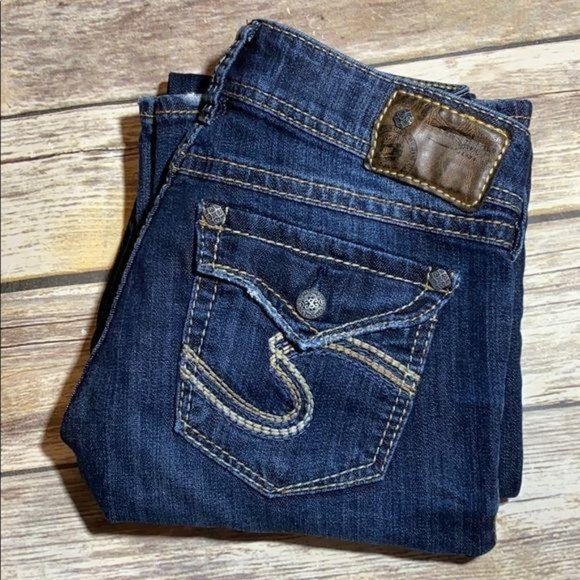 Silver Jeans Denim - Silver Jeans Suki Surplus Flap Pocket 28 x 32